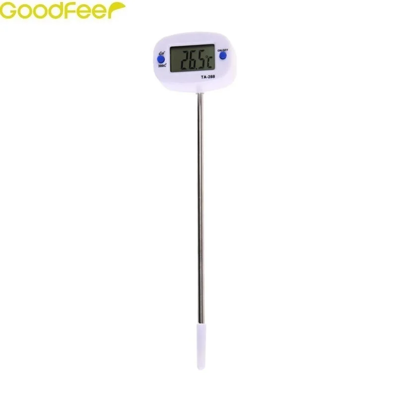 

Goodfeer Digital Food Thermometer for Meat Water Milk Cooking Electronic Instant Read BBQ Grill Probe Kitchen Tool Accessories