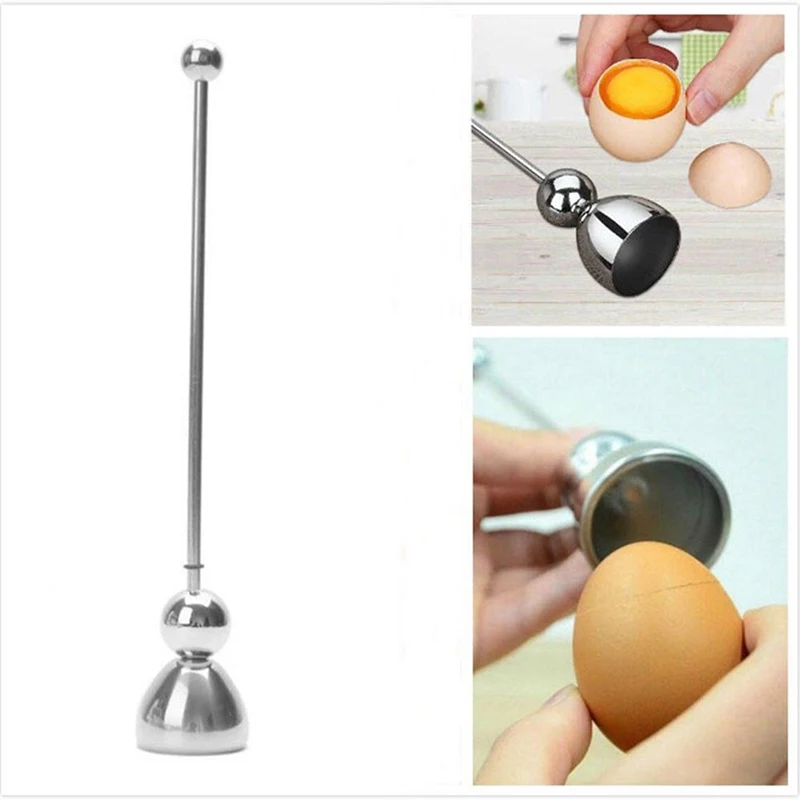 Stainless Steel Cracker Separator Egg Opener/Egg Beater Tool Kitchen