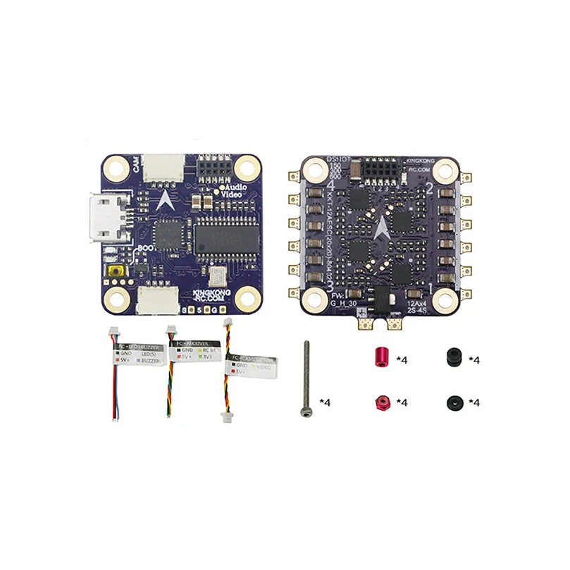 LDARC 20*20 KK для Flytower V2 F3 + OSD 4 в 1 ESC 12A BLHeliS помещений бесщеточный RC FPV гоночный Дрон