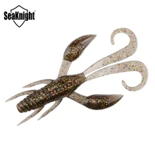SeaKnight SL012 креветка 6,2 г 85 мм 3.4in 24 шт. мягкие приманки для рыбалки искусственные приманки 4 цвета соленая Пресноводная Рыбалка