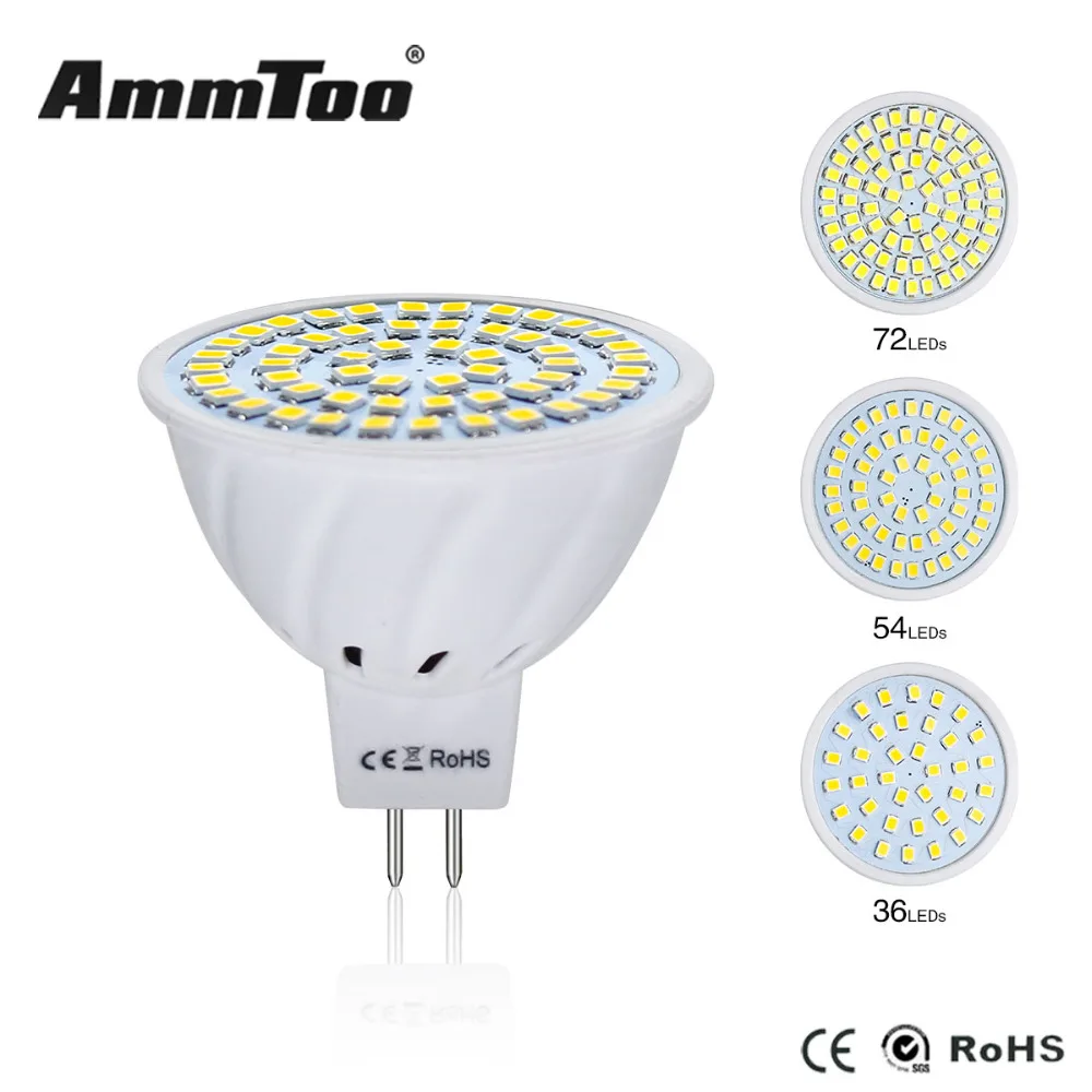 

Led Bulb Light MR16 Spotlight GU 5.3 AC DC 10V-30V 12V 4W 6W 8W LED Lamp SMD 2835 LED Candle Luz Lights for Home Indoor Lighting