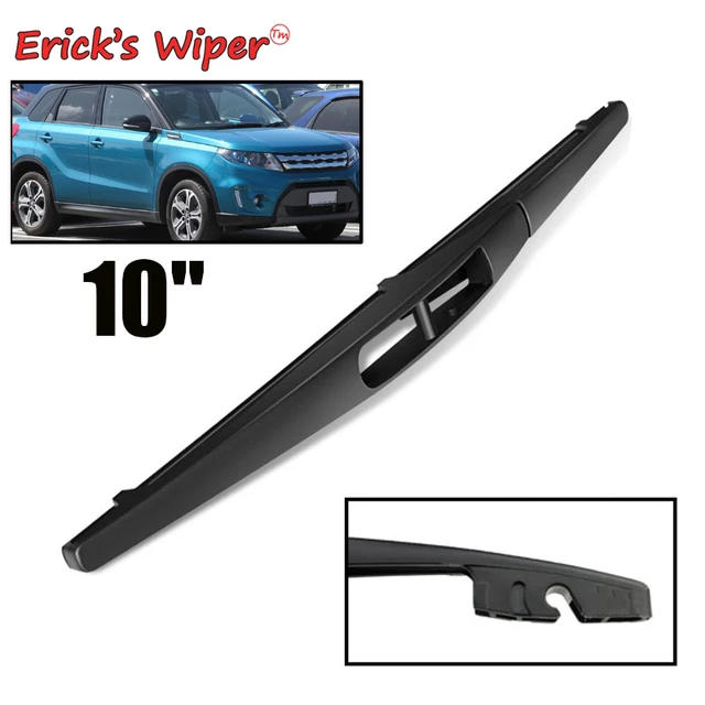 Erick-escobilla de limpiaparabrisas trasero para Suzuki Vitara MK4,  limpiaparabrisas de 10 , cepillo de lluvia para coche, 2015 - 2023 -  AliExpress