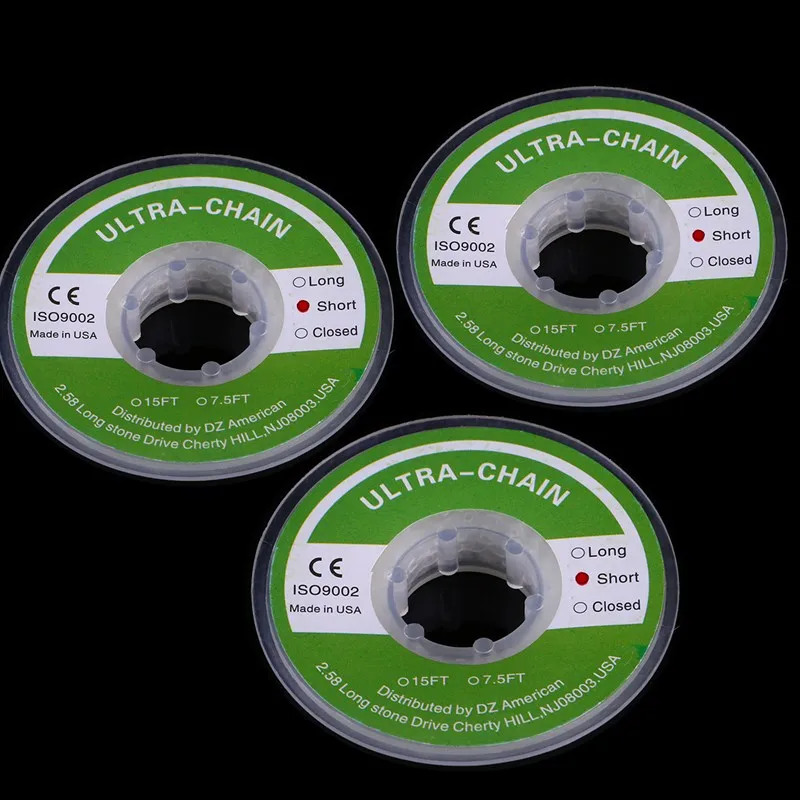 

Dental Tool Orthodontic Elastic Clear Ultra Power Chain Rubber Band 3 Types Dental Orthodontics Materials High Strength Rubber