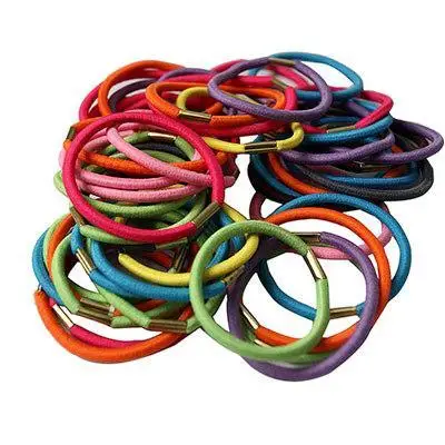 Mixed 10PCS Women Girl Colorful Elastic Hair Band Rope Ponytail Holder