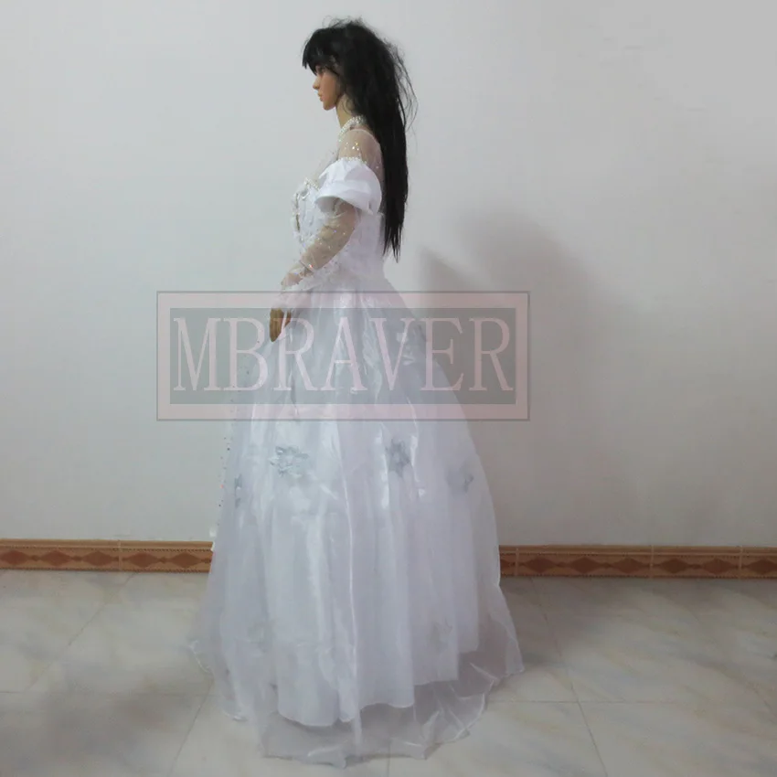 Jogo identidade v fisher menina rosemary graça cosplay traje feminino  bonito vestido branco festa terno uniformes de halloween feito sob  encomenda - AliExpress