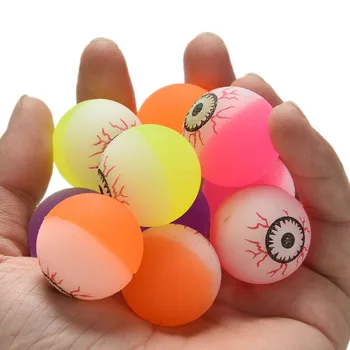 

10Pcs 32mm Classical Kid Toy Mixed Bouncy Ball Child Elastic Rubber Balls Children Of Pinball