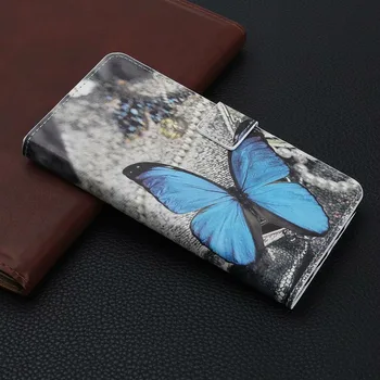 

10pcs/lot free shipping Butterfly Owl Flower Wallet Leather Case For iphone 9 9 PLUS XR XS XS MAX 8 8PLUS