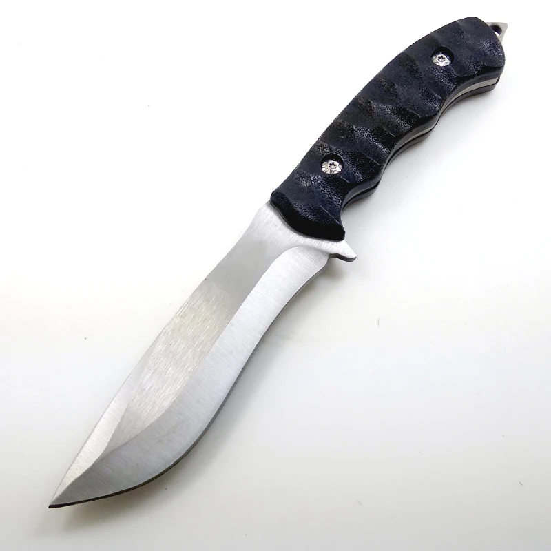 

Tactical Survival Knife Fixed Blade Knife Hardened 440C 56HRC Hunting Knives Handle Outdoor Tool EDC Multitools