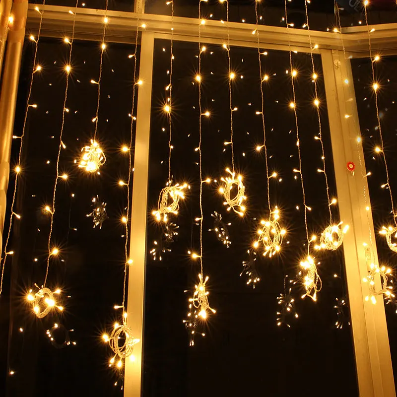 

LED Curtain Light 10M 100LED Fairy String Light Net Graland Christmas Light For Xmas New Year Party Outdoor Holiday Decoration