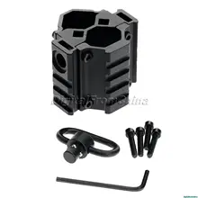 Охотничий Тактический фонарь для 12GA пушка фонарь-лазер Tri-rail крепление и платье на бретельках, «Три в одном» поворачивается на 3-слотовый Пикатинни Уивер рельсы