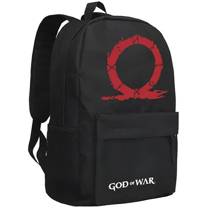 2018 игровой рюкзак God of War 4 с логотипом аниме мультфильм Оксфорд школьная сумка