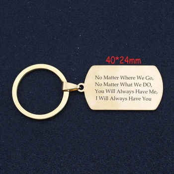

No Matter Where We Go No Matter What We Do You Will Always Have Me I Will Always Have You Keychain For Lovers Gift Love Key Fobs