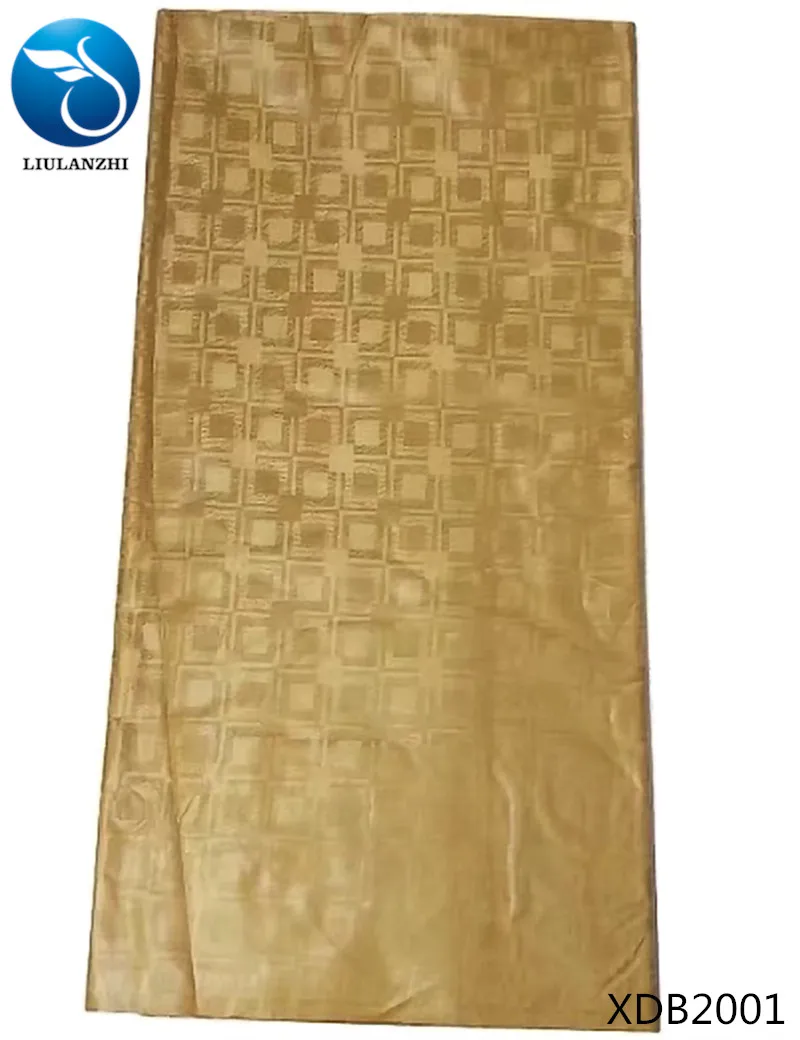 LIULANZHI riche ткань Базен riche getzner лоскутное хлопчатобумажная ткань в нигерийском стиле из жаккардовой парчи Новое поступление XDB20