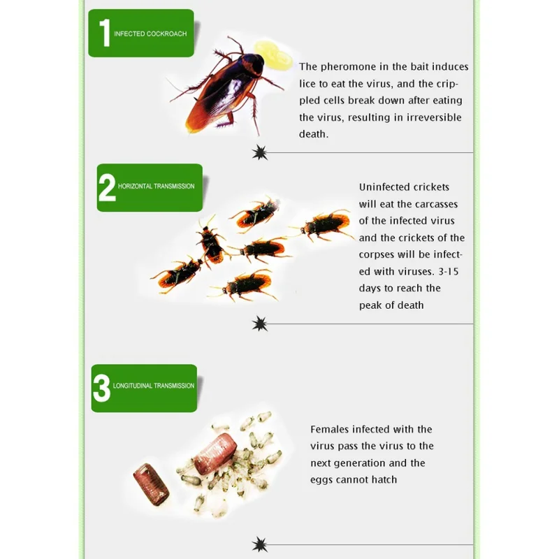 Медицинский пестициды инсектициды убийца тараканов эффективная приманка для уничтожения тараканов уничтожение тараканов эффект световой вспышки разрушает приманки