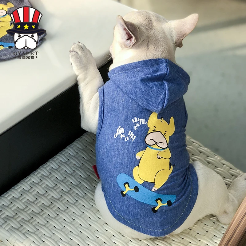 New Spring Dog Hoodies Fashion Pet Clothes Soft Cotton Summer Leisure