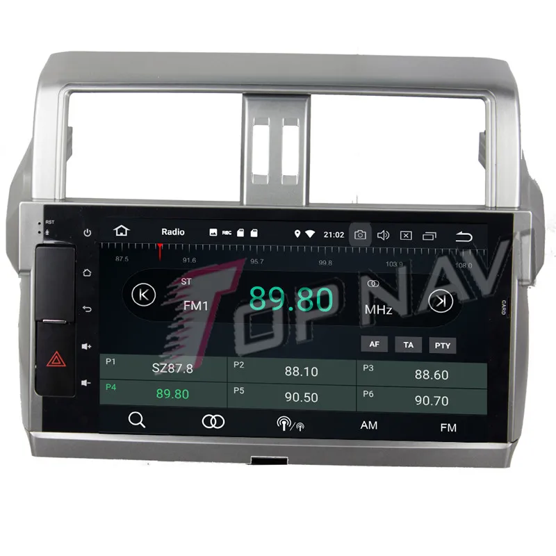  Topnavi Octa Core Android 9.0 Car Multimedia Player For Toyota PRADO 2014-2015 Audio Radio Stereo 2