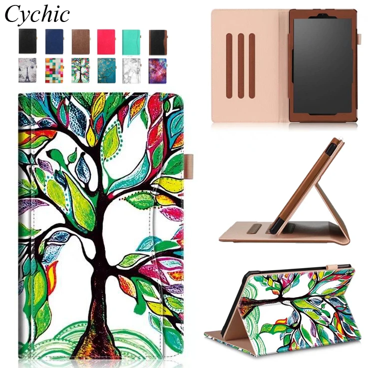 

Wallet Case For Amazon Kindle New Fire HD 10 2017 2015 Tablet Case Multi Function Folio PU Leather Stand Folding Book Cover