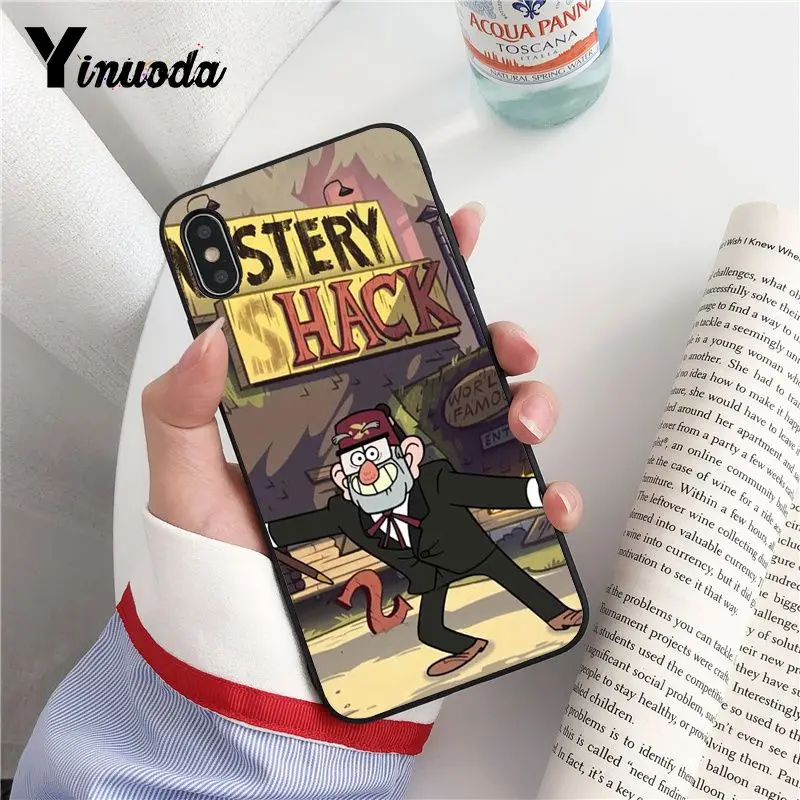 Чехол для телефона Yinuoda с рисунком гравитационного падения чехол iPhone X XS MAX 6 6S 7 7plus