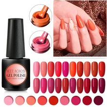 Meet Across Red Color Gel Nail Polish 7ml Uv Led Soak Off Gel Nails Art Lacquer Long Lasting Nail Polish Manicure Varnish цена Meet Across Red Color Gel Nail Polish 7ml Uv Led Soak Off Gel Nails Art Lacquer Long Lasting Nail Polish Manicure Varnish цены онлайн