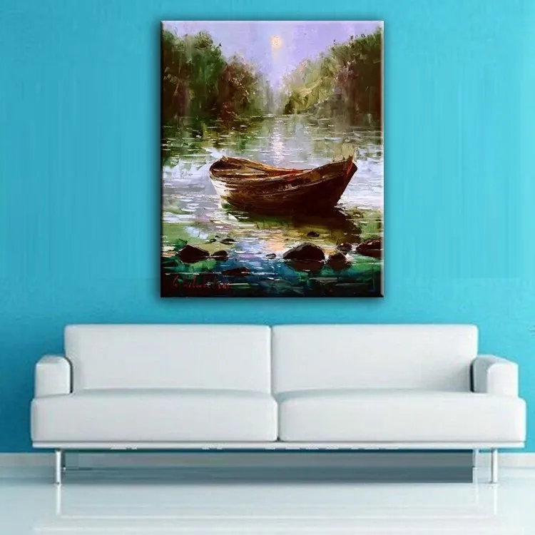home decor landscape oil painting