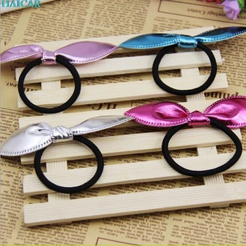 

Cute Single Sequin Rabbit Ears Rubber Band Baby Girl Women Hair Accessories Hair bands feb20