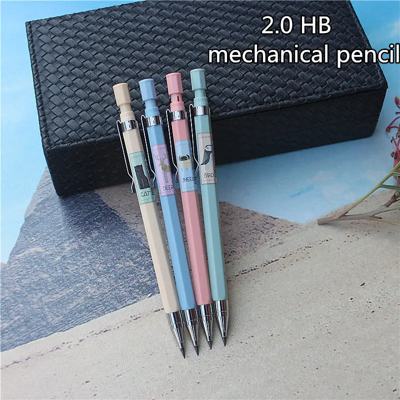 Buy New 2.0 HB mechanical pencil cute candy color
