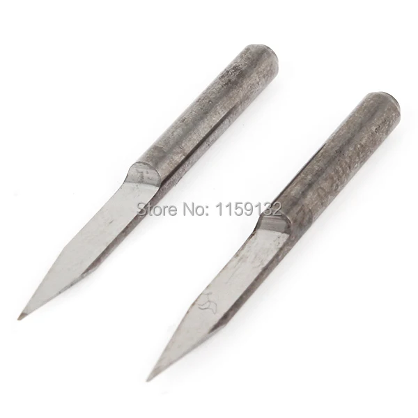 10Pcs Precise 0.3mm 25 Degree CNC Router Tool Engraving Bits for Wood/Acrylicengraving bitsfor