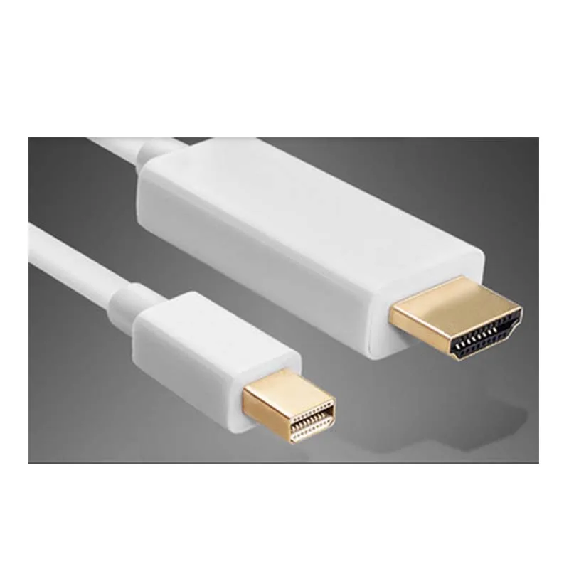 10 шт. мини дисплей порт DP Thunderbolt к HDMI Кабель-адаптер для MacBook шнур