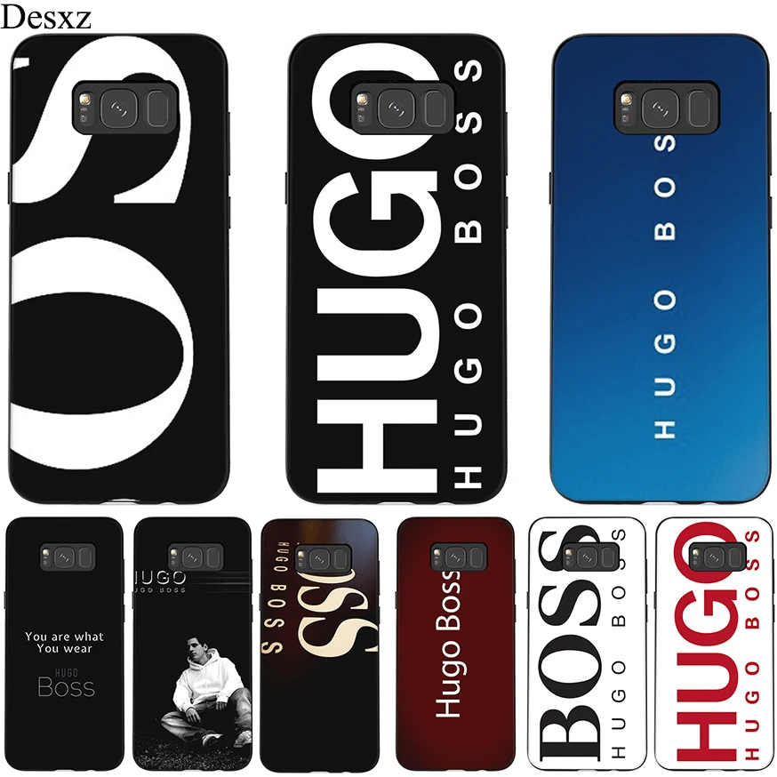 

Silicone Mobile Phone Case For Samsung M10 M20 M30 M40 S6 S7 Edge S8 S9 S10 S10E Plus Note 8 9 Cover BOSS