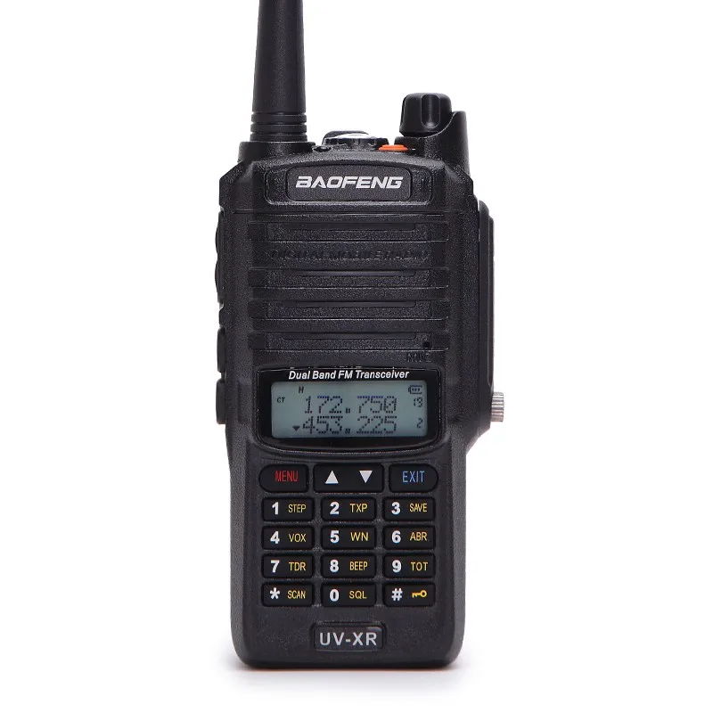 Baofeng UV-XR Водонепроницаемый IP67 Walkie Talkie 10 W 4800 mAh Батарея 10 км Long Range мощный Портативный двухстороннее радио из uv-9r uv9r