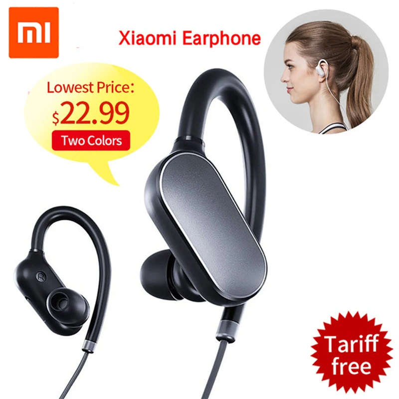 Оригинальные Xiaomi mi Bluetooth наушники с c спортивные беспроводные 4 1
