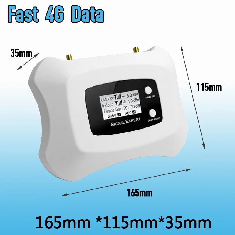 TFX-BOOSTER 2G 4G LTE Signal Booster 70dB Cellular