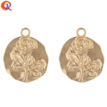 

Cordial Design 100Pcs 18*22MM Jewelry Accessories/Charms Pendant/Earrings Parts/Rose Shape/DIY Making/Hand Made/Earring Findings