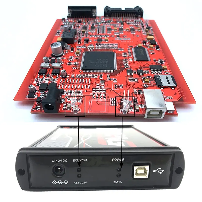 Красный ЕС KESS V2 V5.017 V2.47 мастер KTAG V7.020 V2.23 полный ECU программиста 5,017 2,47 чип-тюнинг инструмент BDM зонд Адаптер