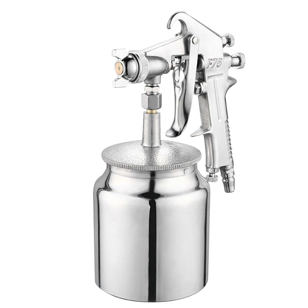 

Pneumatic Spray Gun Airbrush Sprayer Alloy Painting Atomizer Tools With Hopper For Painting Cars