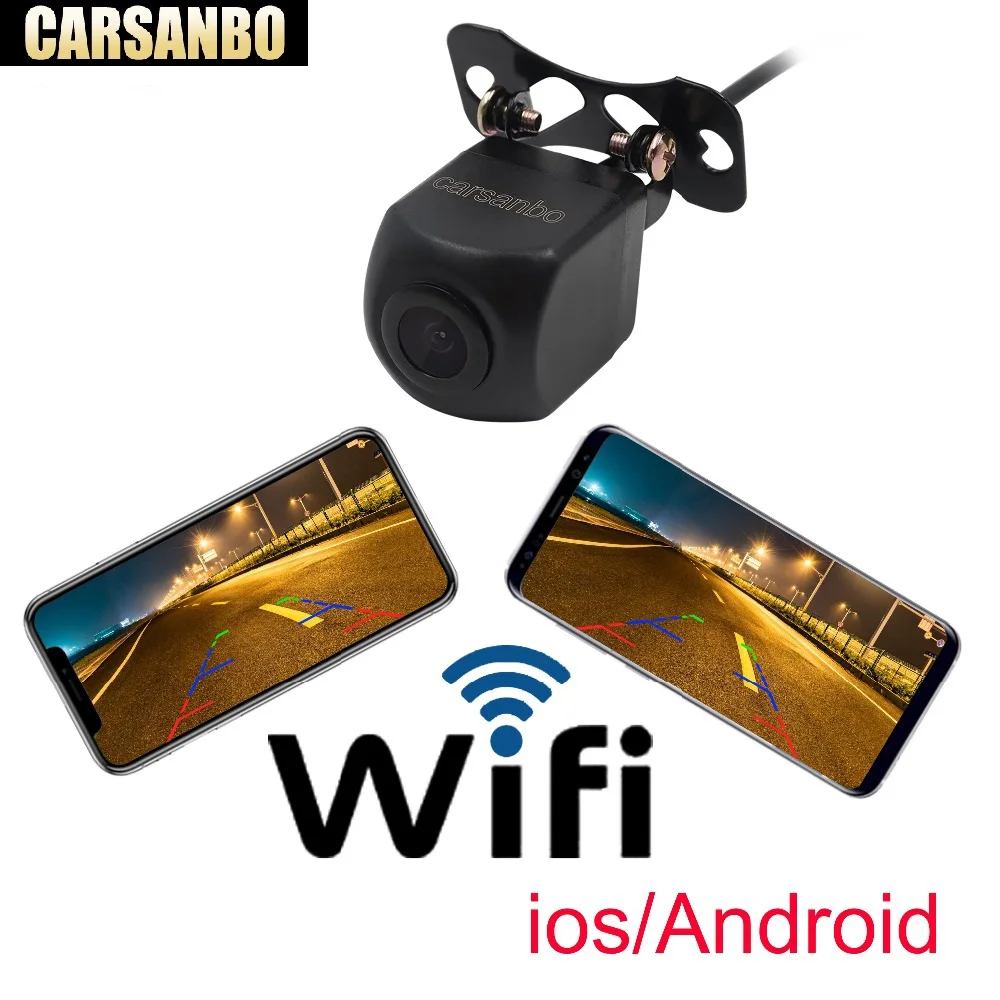

Wireless Car Rear View Camera WIFI Reversing Camera Dash Cam HD Night Vision Mini Body Tachograph for iPhone and Android