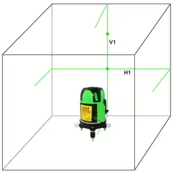 Лазерный уровень 360 роторный автоматический наливный дешевый новый режим 1 в 1 H линейный Лазер