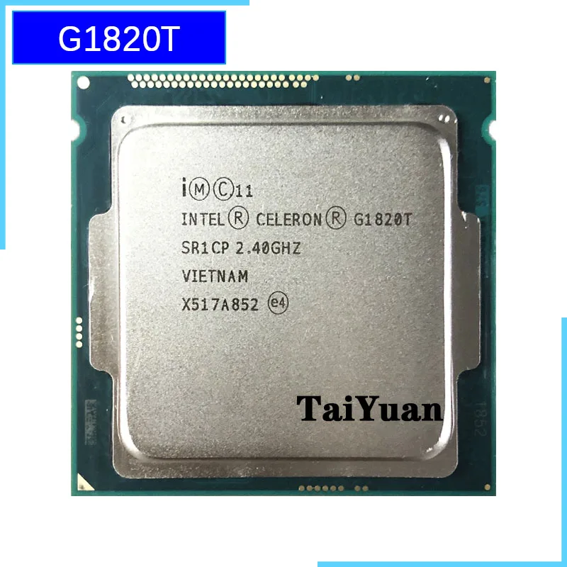 Двухъядерный процессор Intel Celeron G1820T 2,4 ГГц 2 M 35 W LGA 1150
