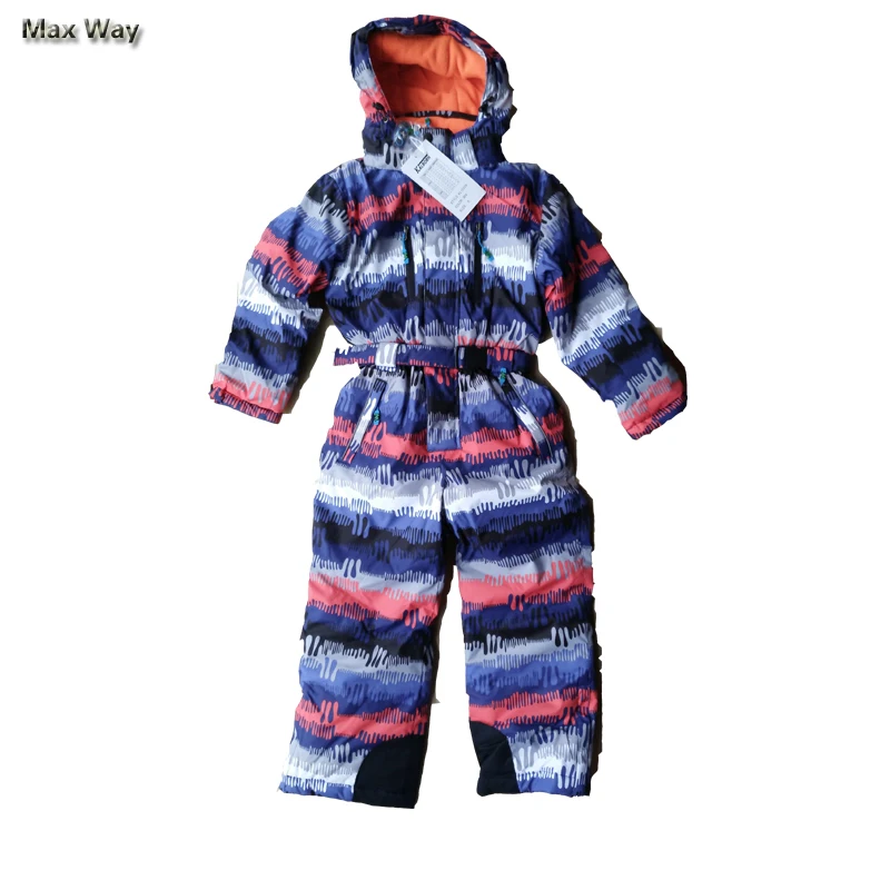 Image  35 Degree Russia Winter Kids Snow Suits 3 16 Age Brand Professional Ski Sets for Teenager Boys and Girls Children Winter Suits