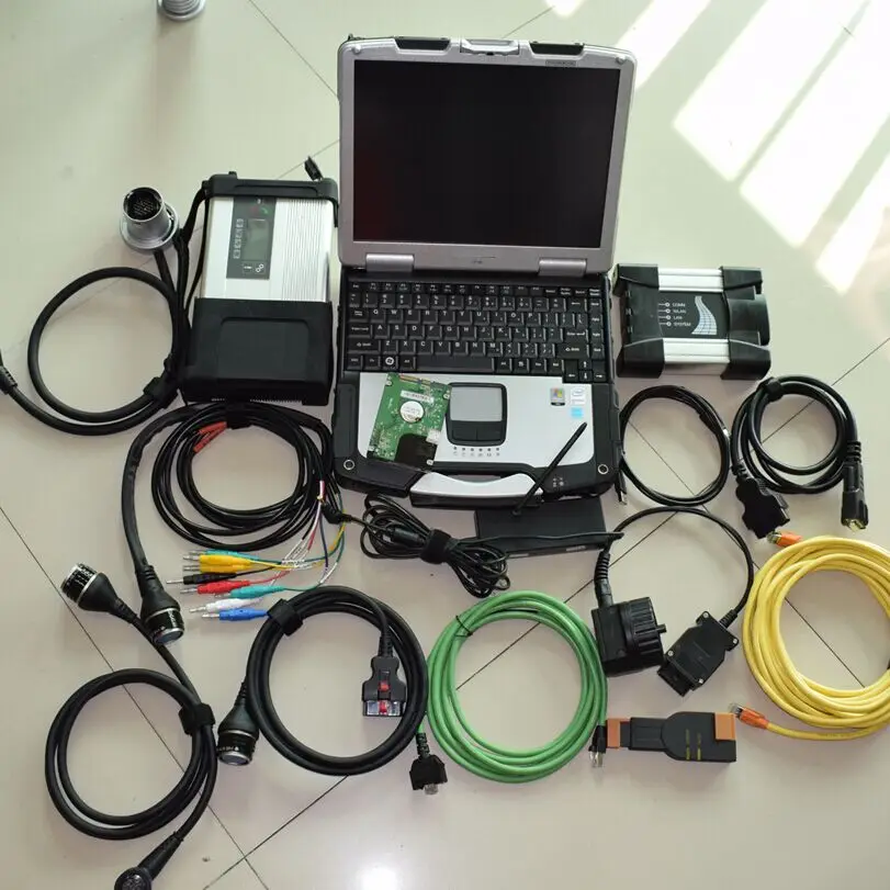  Programador de 201812 v para BMW ICOM siguiente wifi nuevo para icom a2 + MB Star C5 SD C5 para MB 