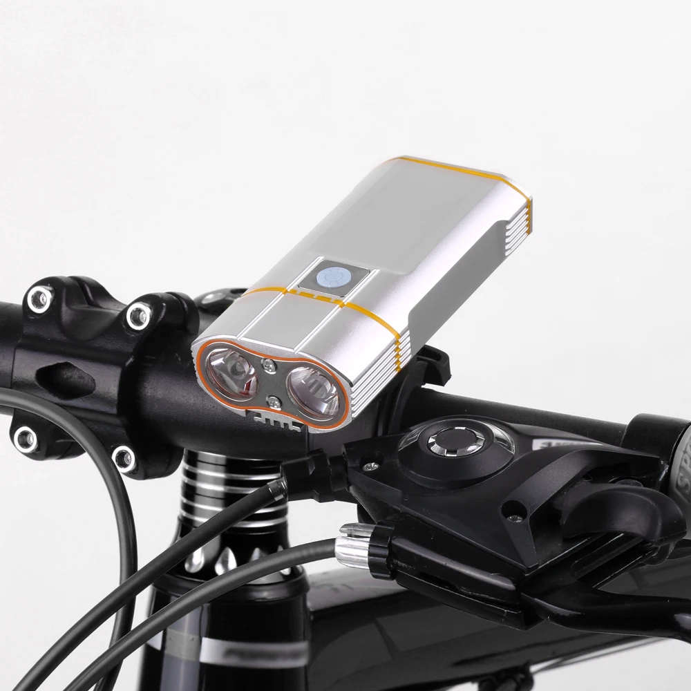 Top Super Bright Bicycle Light USB Rechargeable 800 LM Headlight Front Light Easy Installation Cycling Flashlight 11