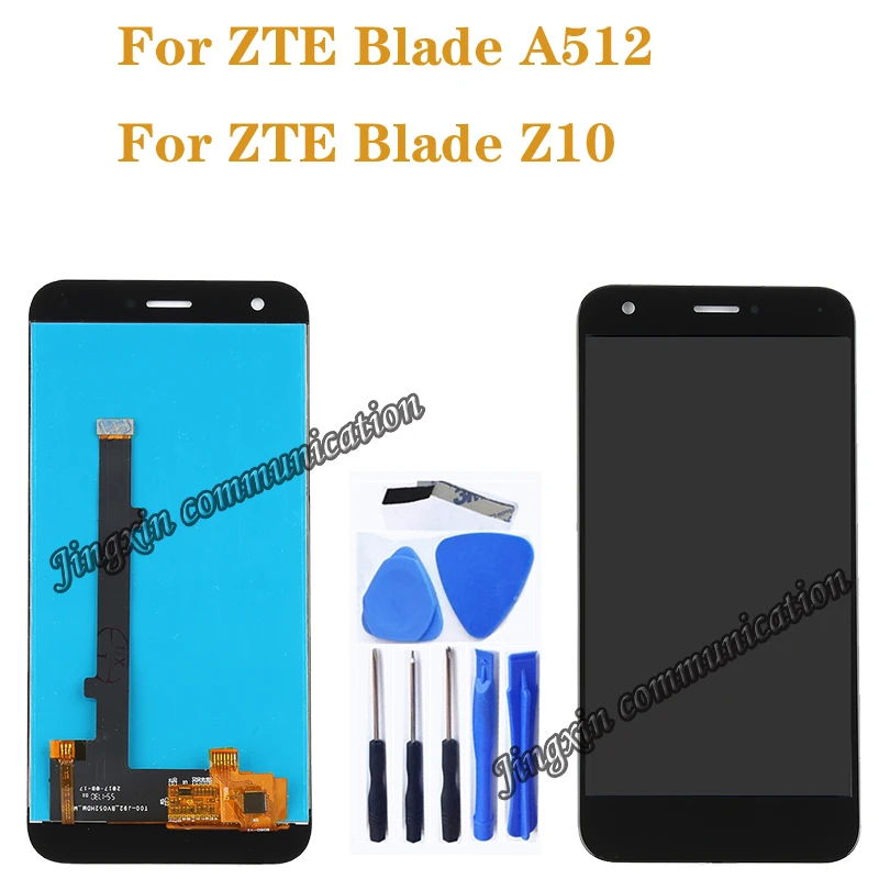 Новый 5 2 ''для ZTE Blade A512 ПОЛНЫЙ ЖК + сенсорный экран дигитайзер компонент Замена