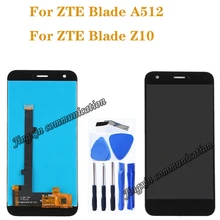 New 5.2'' for ZTE Blade A512 full LCD + touch screen digitizer component replacement for ZTE Z10 black/ white 100% tested +tools New 5.2'' for ZTE Blade A512 full LCD + touch screen digitizer component replacement for ZTE Z10 black/ white 100% tested +tools