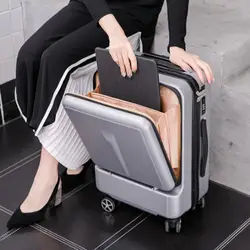 Travel tale может доска Передняя сумка для ноутбука, высокое качество, Бизнес класс, 20 "24" Чемодан Spinner бренд дорожного чемодана