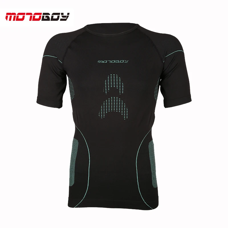 Motoboy Для мужчин Спорт на открытом воздухе Футболка пот абсорбент Рубашка с короткими рукавами мотоцикл рубашка сохнет быстро дышащая рубашка мотокросс