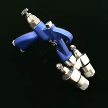 SAT1201 хромированный распылитель краски под давлением с двойным соплом высокого давления автомобильный распылитель с зеркальной хромированной краской