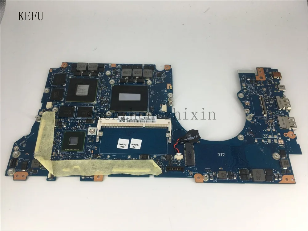 Оригинальная материнская плата KEFU для ASUS N501JW N501J G501JW G501J UX50JW UX501J ноутбука 4G RAM