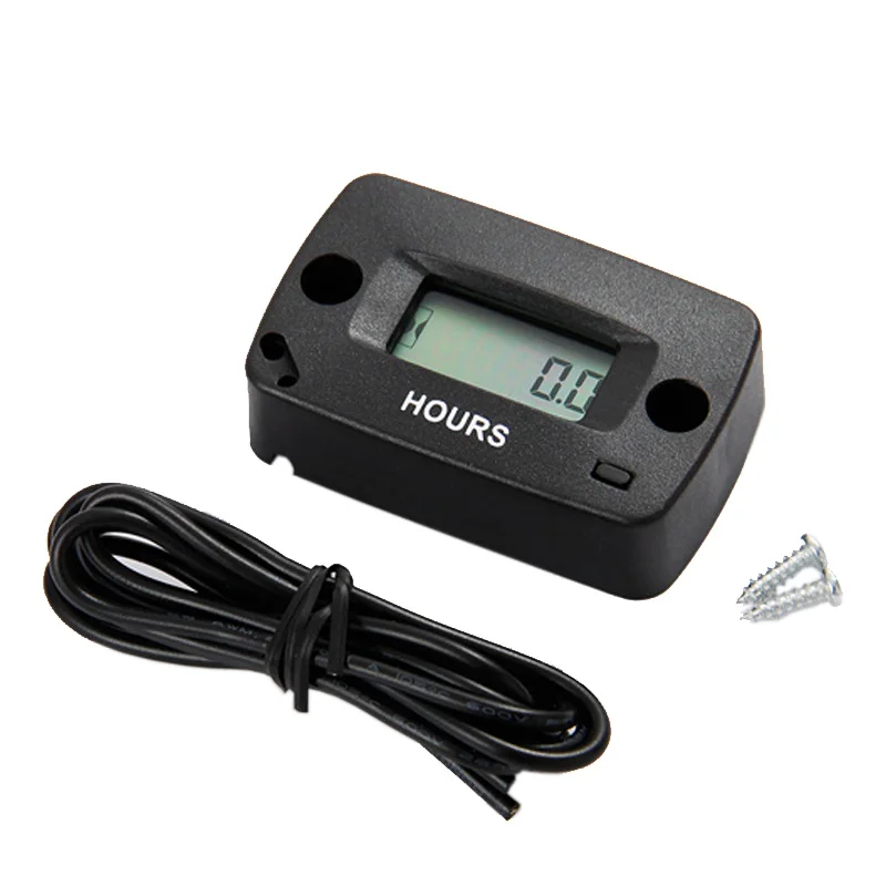 

Digital Resettable Inductive Gasoline Engine Hour Meter Maintenance Reminders Counter Meter For Any Petrol Engine 2/4 Stroke