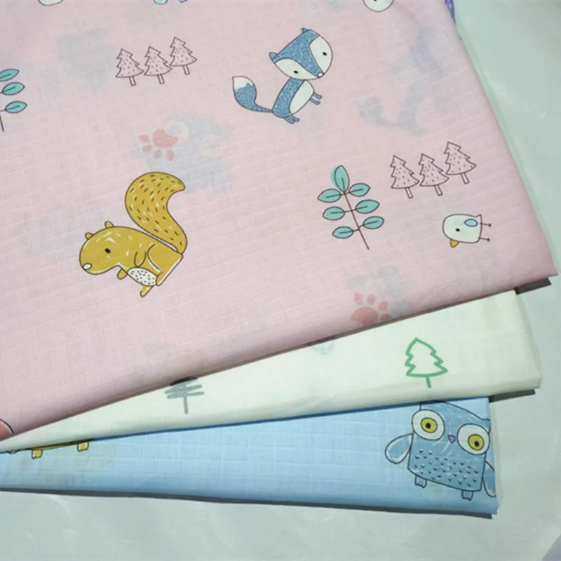 

Fabric Woven Combing Twill Cotton By Half Meter Breathable Soft Fabric for Hand Sewing Home Textile Baby Quilt Clothes Making