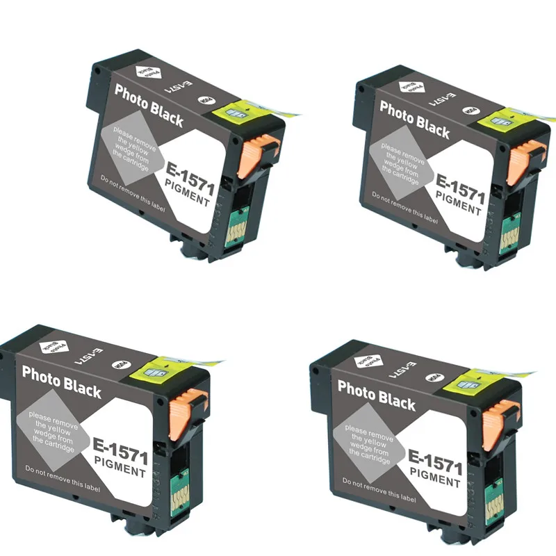 Aliexpress.com : Buy 4 PCS Photo Black T1571 Compatible ink Cartridge suit For Epson Photo R3000
